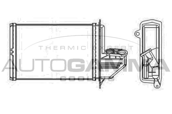 AUTOGAMMA Siltummainis, Salona apsilde 102538