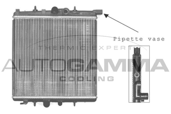 AUTOGAMMA Radiators, Motora dzesēšanas sistēma 102883