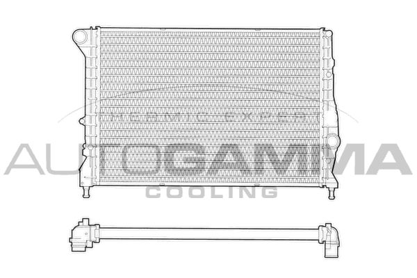AUTOGAMMA Radiators, Motora dzesēšanas sistēma 102884