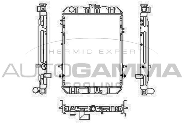 AUTOGAMMA Radiators, Motora dzesēšanas sistēma 102927