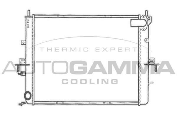 AUTOGAMMA Radiators, Motora dzesēšanas sistēma 102937