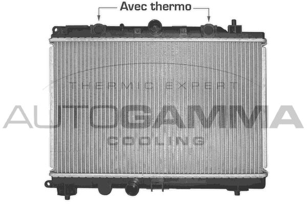 AUTOGAMMA Radiators, Motora dzesēšanas sistēma 102946