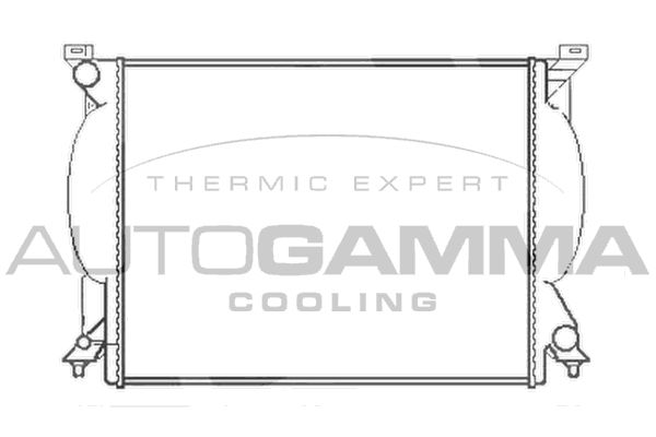 AUTOGAMMA Radiators, Motora dzesēšanas sistēma 102981