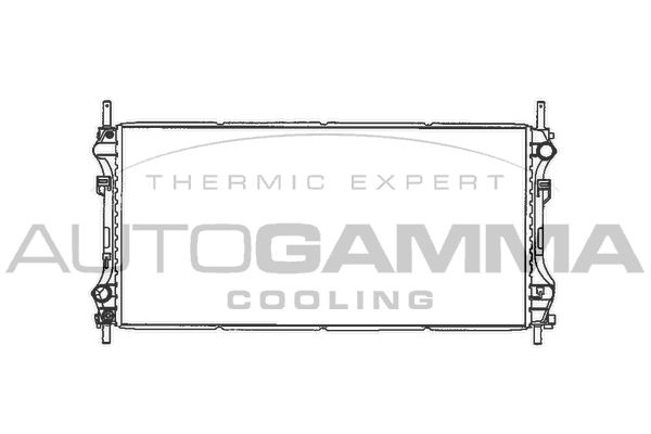 AUTOGAMMA Radiators, Motora dzesēšanas sistēma 103097