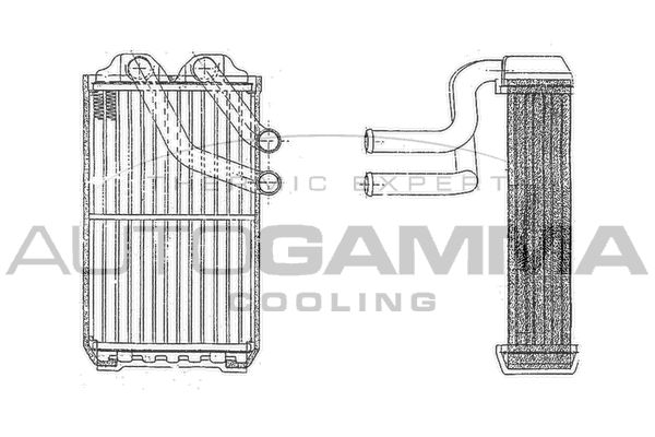 AUTOGAMMA Siltummainis, Salona apsilde 103180