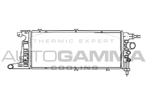 AUTOGAMMA Radiators, Motora dzesēšanas sistēma 103259