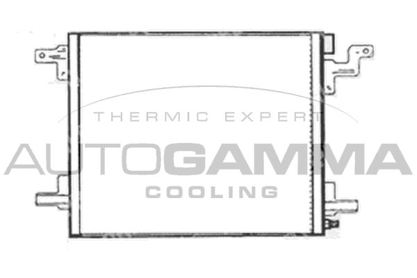 AUTOGAMMA Конденсатор, кондиционер 103305