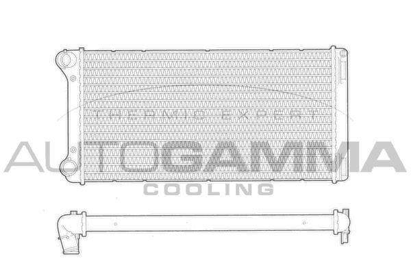 AUTOGAMMA Radiators, Motora dzesēšanas sistēma 103358
