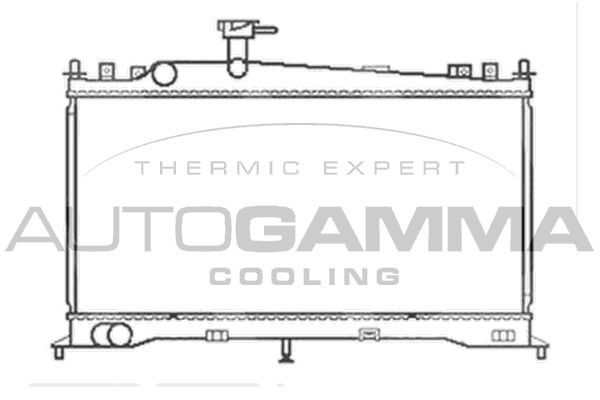 AUTOGAMMA Radiators, Motora dzesēšanas sistēma 103438