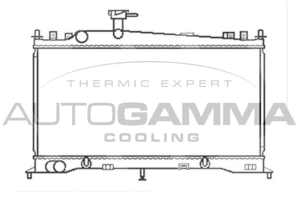 AUTOGAMMA Radiators, Motora dzesēšanas sistēma 103439