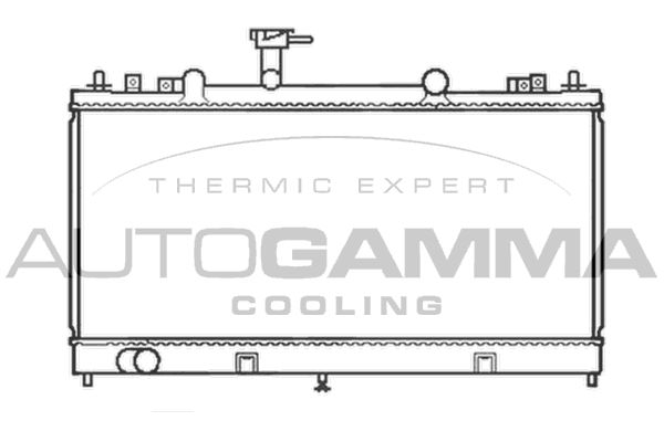 AUTOGAMMA Radiators, Motora dzesēšanas sistēma 103442