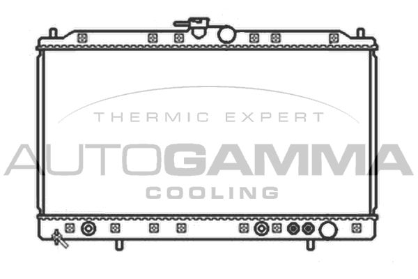 AUTOGAMMA Radiators, Motora dzesēšanas sistēma 103489