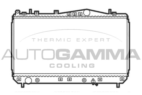 AUTOGAMMA Radiators, Motora dzesēšanas sistēma 103651