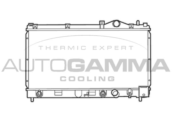 AUTOGAMMA Radiators, Motora dzesēšanas sistēma 103734