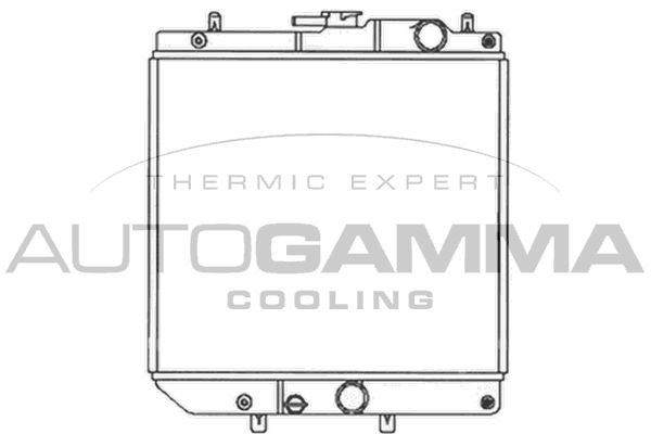 AUTOGAMMA Radiators, Motora dzesēšanas sistēma 103789