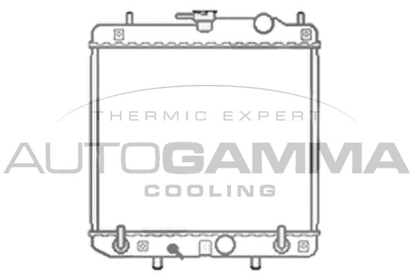 AUTOGAMMA Radiators, Motora dzesēšanas sistēma 103791