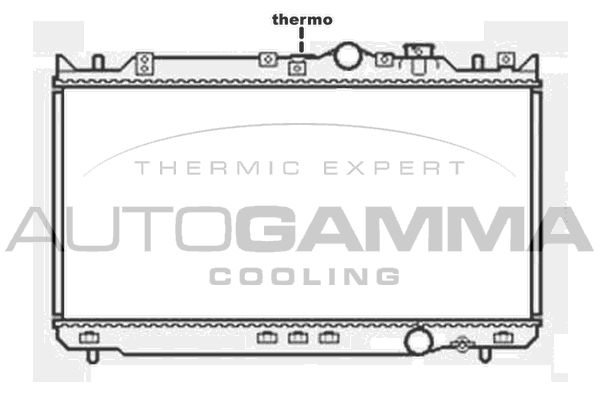 AUTOGAMMA Radiators, Motora dzesēšanas sistēma 103802