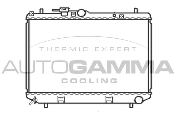 AUTOGAMMA Radiators, Motora dzesēšanas sistēma 103913