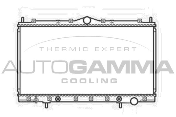 AUTOGAMMA Radiators, Motora dzesēšanas sistēma 103956