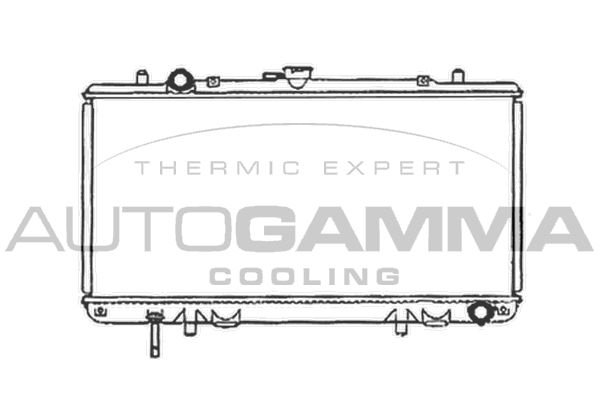 AUTOGAMMA Radiators, Motora dzesēšanas sistēma 103964