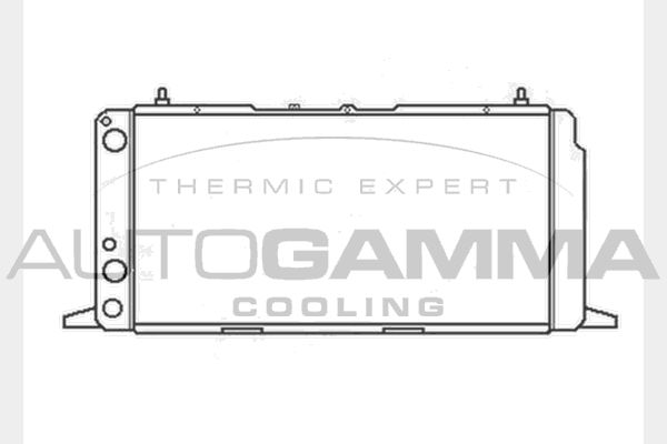 AUTOGAMMA Radiators, Motora dzesēšanas sistēma 104037