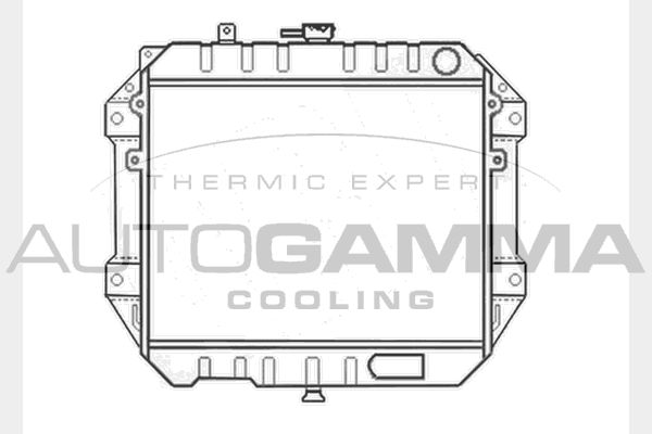 AUTOGAMMA Radiators, Motora dzesēšanas sistēma 104041