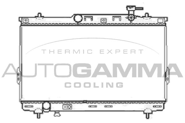 AUTOGAMMA Radiators, Motora dzesēšanas sistēma 104069