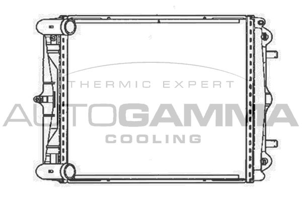 AUTOGAMMA Radiators, Motora dzesēšanas sistēma 104114