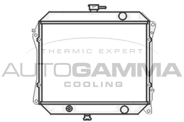 AUTOGAMMA Radiators, Motora dzesēšanas sistēma 104142