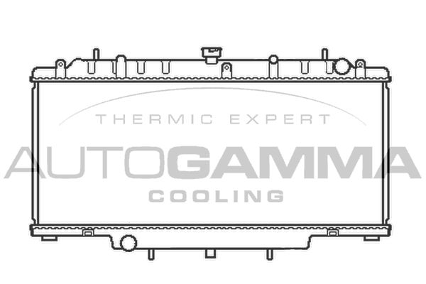 AUTOGAMMA Radiators, Motora dzesēšanas sistēma 104157