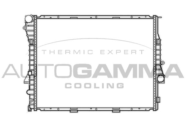 AUTOGAMMA Radiators, Motora dzesēšanas sistēma 104168