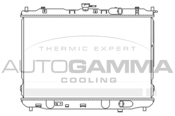 AUTOGAMMA Radiators, Motora dzesēšanas sistēma 104173