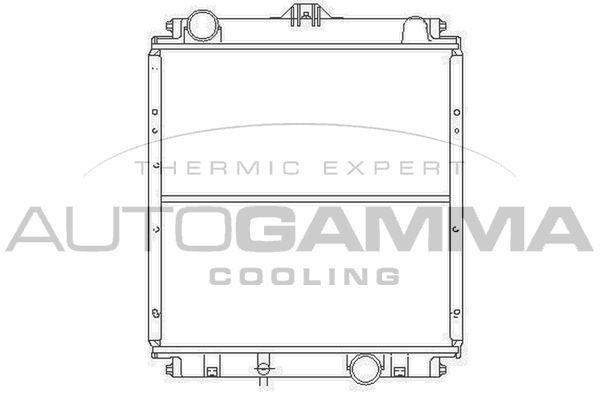 AUTOGAMMA Radiators, Motora dzesēšanas sistēma 104179