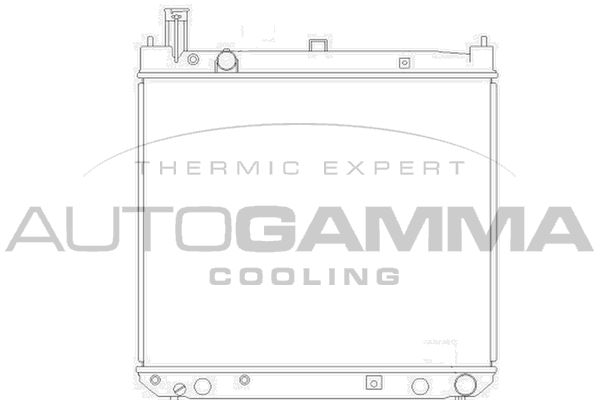 AUTOGAMMA Radiators, Motora dzesēšanas sistēma 104195