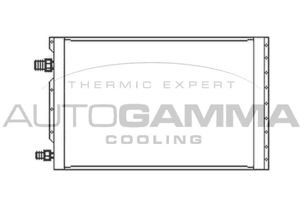 AUTOGAMMA Конденсатор, кондиционер 104231