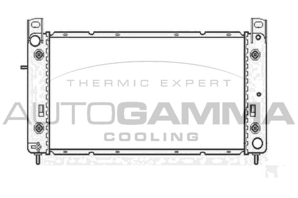 AUTOGAMMA Radiators, Motora dzesēšanas sistēma 104593