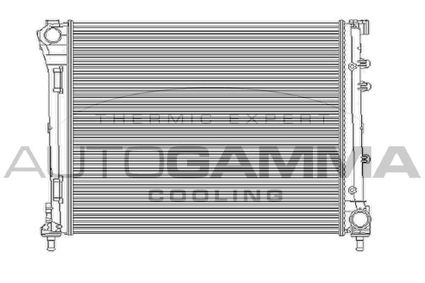 AUTOGAMMA Radiators, Motora dzesēšanas sistēma 104620
