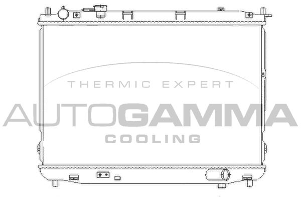 AUTOGAMMA Radiators, Motora dzesēšanas sistēma 104652