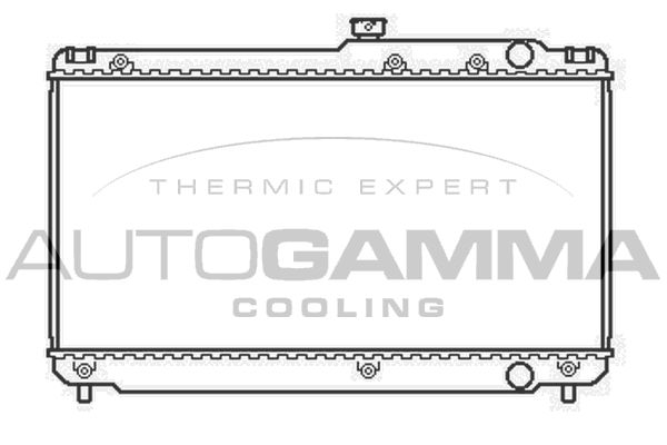 AUTOGAMMA Radiators, Motora dzesēšanas sistēma 104669