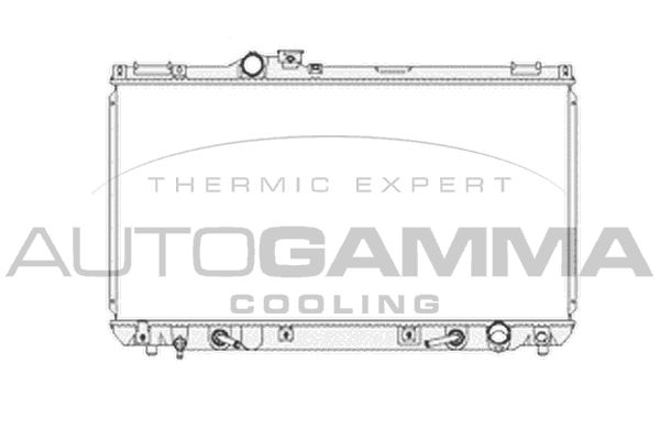 AUTOGAMMA Radiators, Motora dzesēšanas sistēma 104671