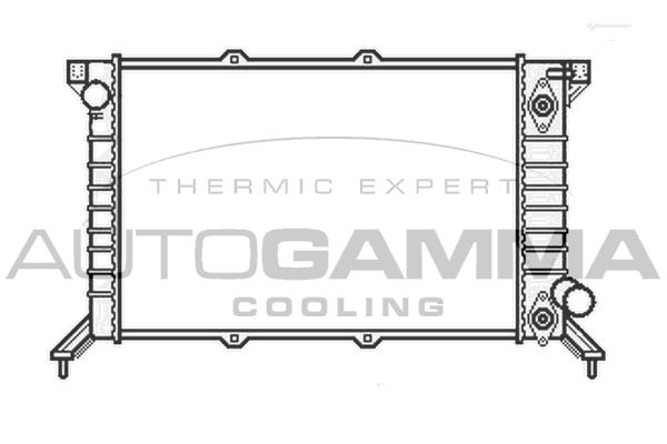 AUTOGAMMA Radiators, Motora dzesēšanas sistēma 104702