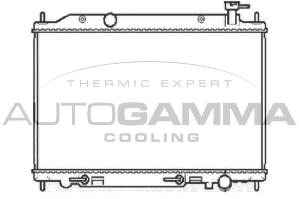 AUTOGAMMA Radiators, Motora dzesēšanas sistēma 104860