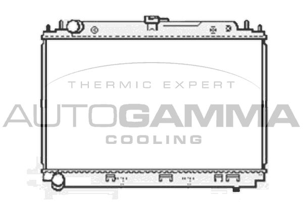 AUTOGAMMA Radiators, Motora dzesēšanas sistēma 104861