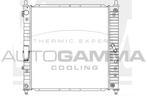 AUTOGAMMA Radiators, Motora dzesēšanas sistēma 104865