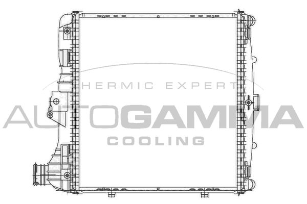 AUTOGAMMA Radiators, Motora dzesēšanas sistēma 105102