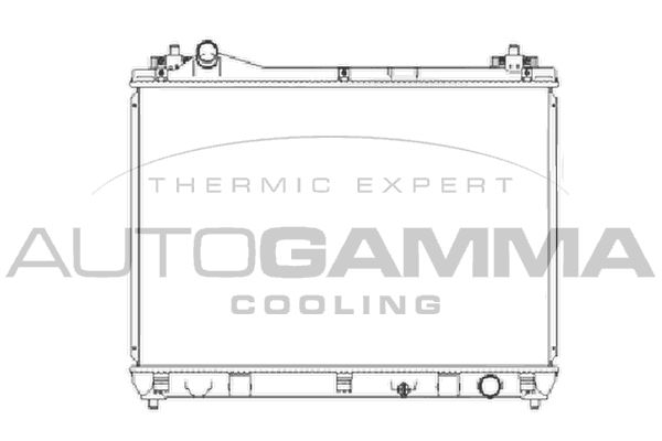 AUTOGAMMA Radiators, Motora dzesēšanas sistēma 105111