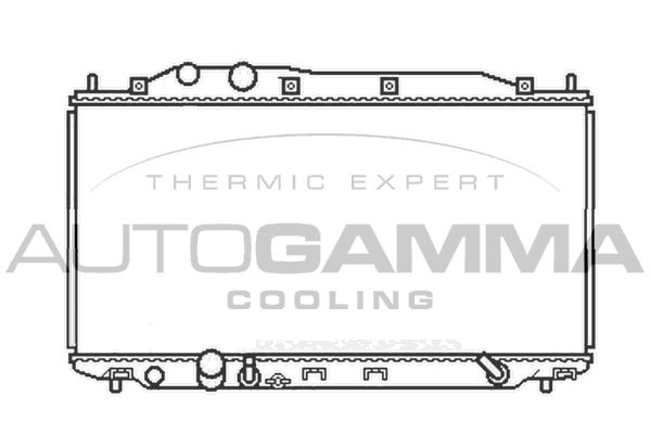 AUTOGAMMA Radiators, Motora dzesēšanas sistēma 105125