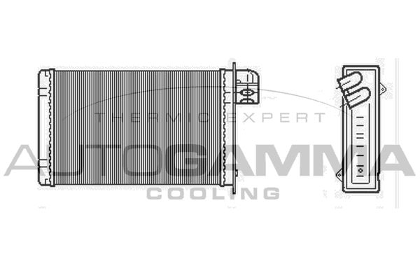 AUTOGAMMA Siltummainis, Salona apsilde 105383