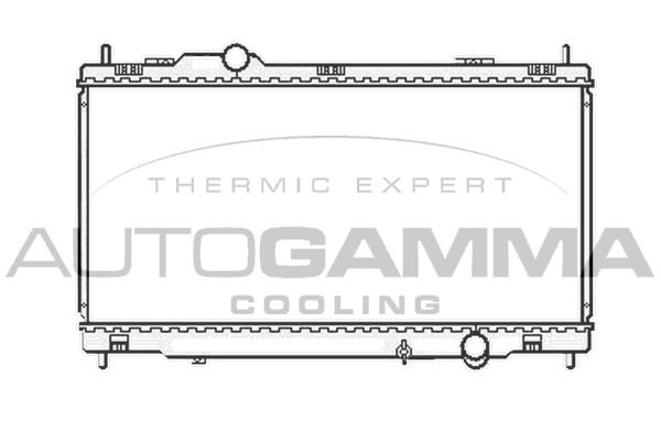 AUTOGAMMA Radiators, Motora dzesēšanas sistēma 105414