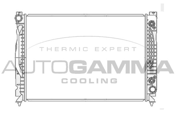 AUTOGAMMA Radiators, Motora dzesēšanas sistēma 105483